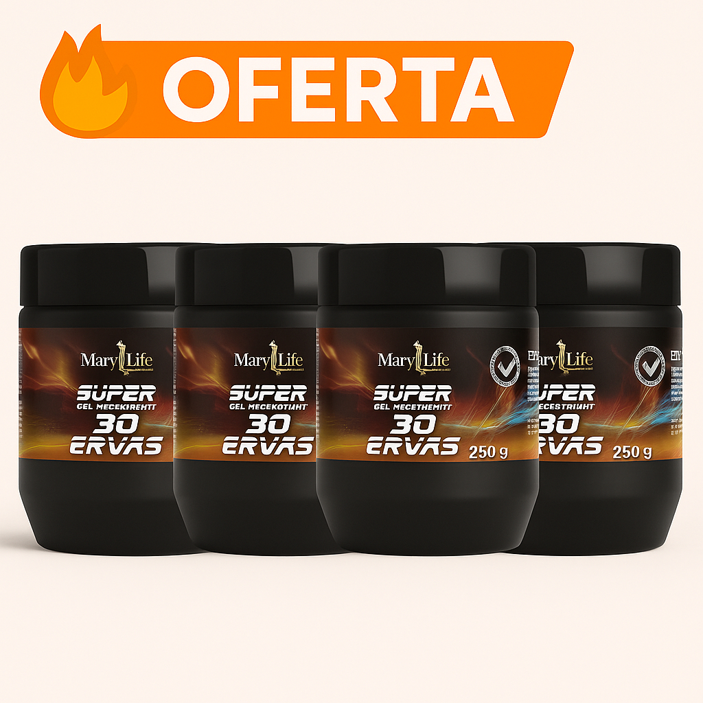KIT 4 MARY LIFE SUPER GEL 30 ERVAS - 250g  - Alívio Imediato | Relaxante Muscular | Ação Refrescante 💥 em Oferta na Shopee