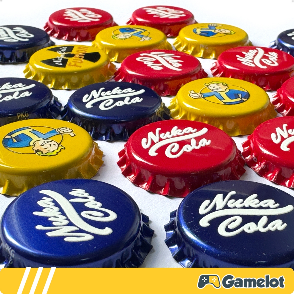 Tampa de Garrafa Nuka Cola Fallout 4 Colecionável Vault Boy Nuka Fusion Tampinha Moeda Pós-Guerra em Oferta na Shopee