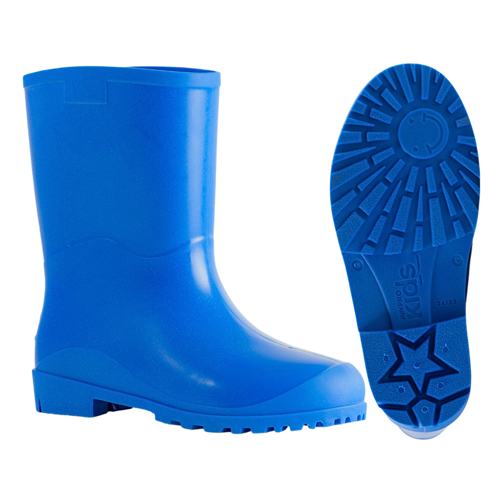 Bota Infantil Galocha Impermeável Borracha Para Chuva Kid