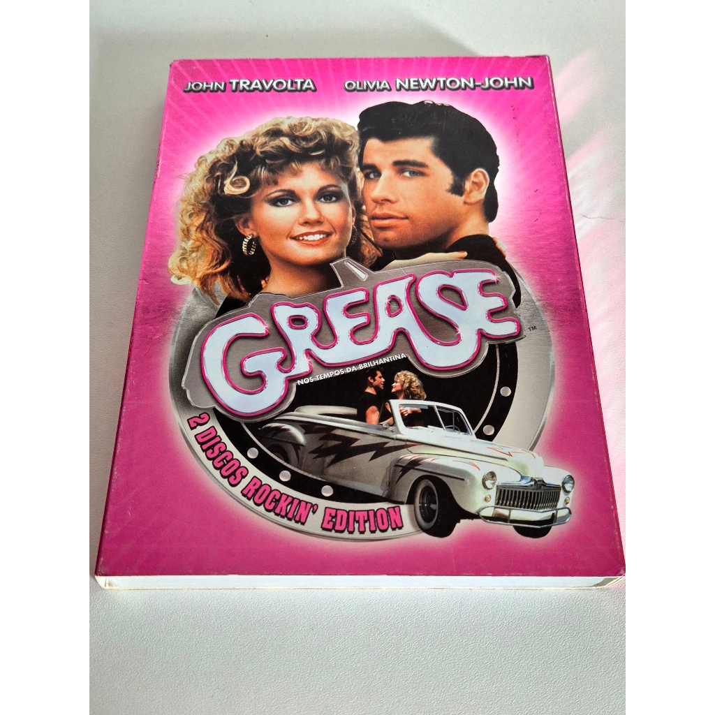 DVD Grease - Nos Tempos da Brilhantina (Rockin’ Edition - DVD Duplo)