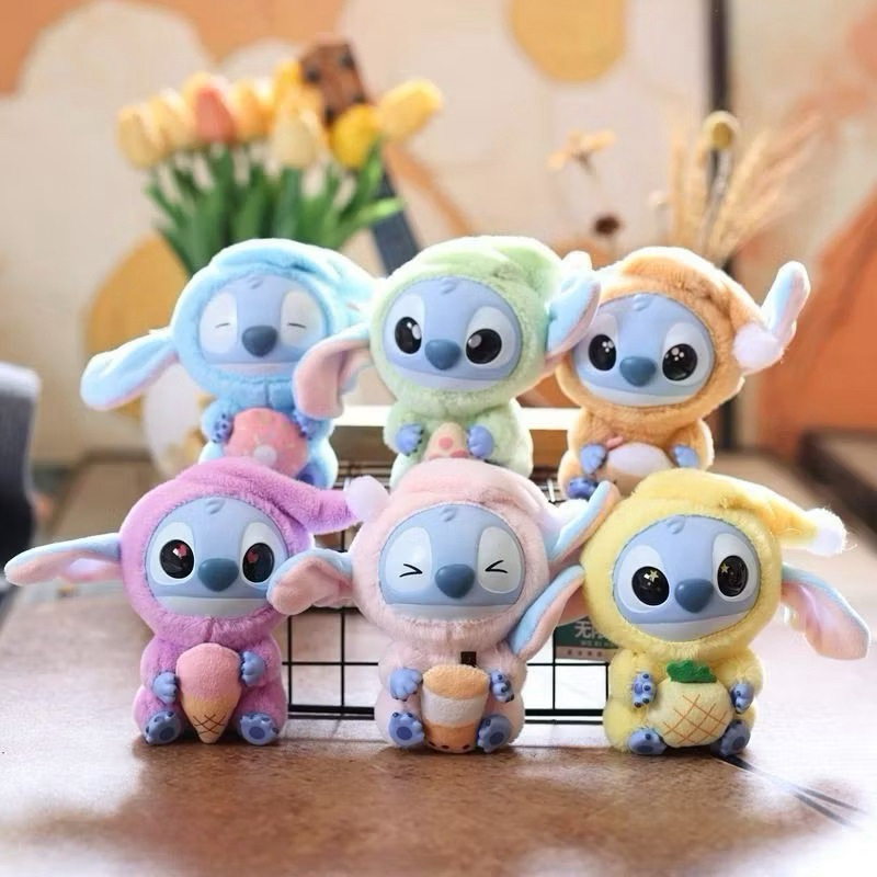 Brinquedos de Pelúcia da Stitch Caixa Surpresa Série Coma Antes de Dormir com Acessório de Pendente em Oferta na Shopee