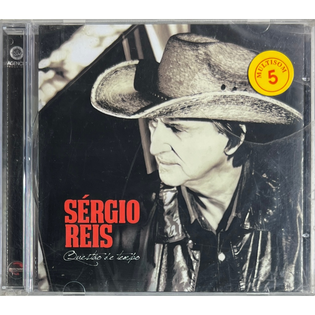 Sérgio Reis - Questão de Tempo - 2013 - CD Original Lacrado