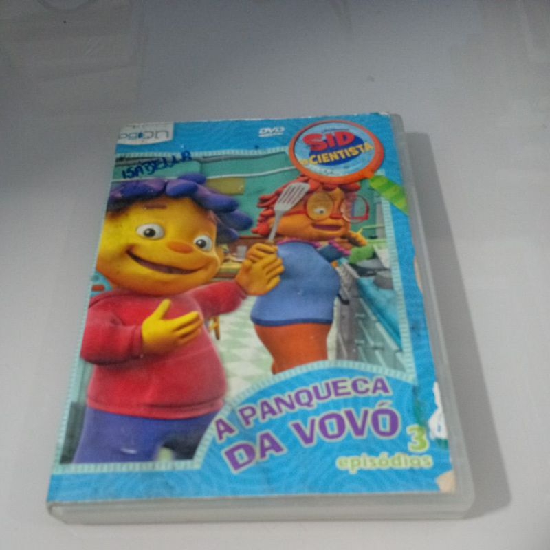 Dvd SID o cientista A panqueca da Vovó