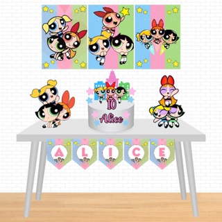 Kit Festa Só um Bolinho- As Meninas Super Poderosas - Aniversário Infantil em Oferta na Shopee