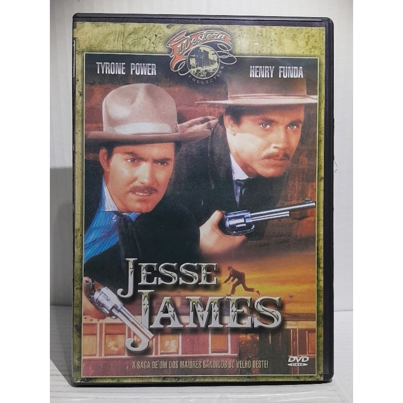 Dvd Jesse James - Tyrone Power Henry Fonda - Original Usado Legendado