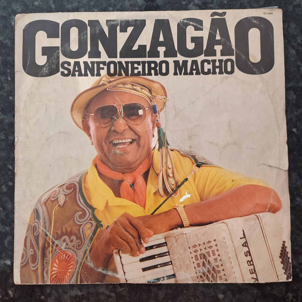 LP Disco Vinil Gonzagão - Sanfoneiro Macho