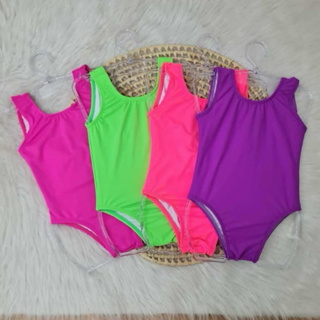 Body Collant Infantil Estampa Lisa básico Meninas em Oferta na Shopee