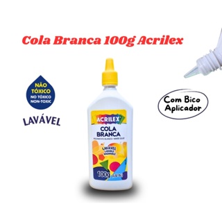 Cola Branca 100gr Acrilex em Oferta na Shopee