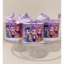 Tubolatas Personalizadas GUERREIRAS - Lembrancinhas/ Maternidade/Festa Infantil - DIVERSOS TEMAS