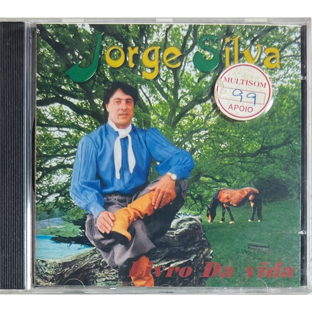 CD - Jorge Silva - Livro Da Vida - Original Lacrado