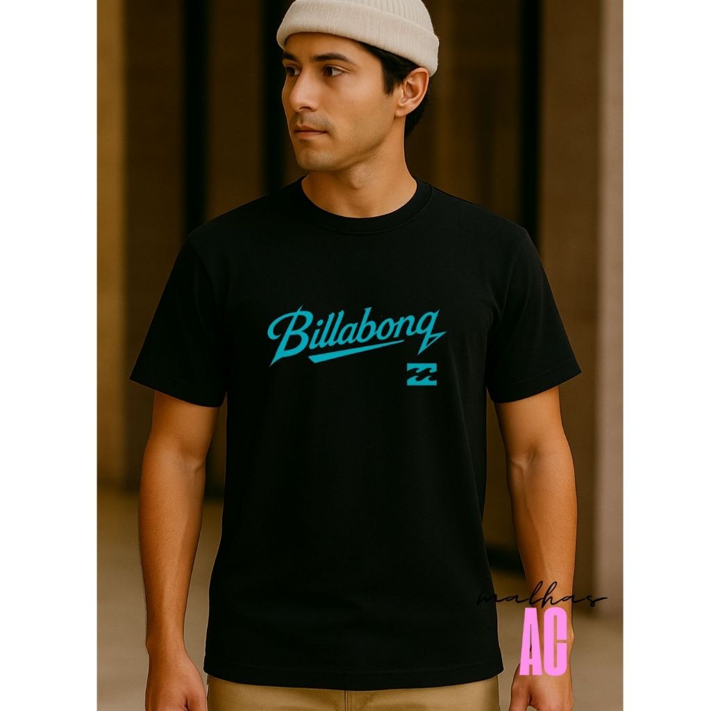 Camiseta Surfista Surf Bb 04 Escrita Estampada 100% Algodão Unissex Masculino Feminino Confortável
