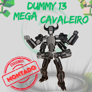 Boneco Dummy 13 - Mega Cavaleiro Armadura Potente - Totalmente Articulado Boneco # MONTADO # Brinquedo Exclusivo em Oferta na Shopee