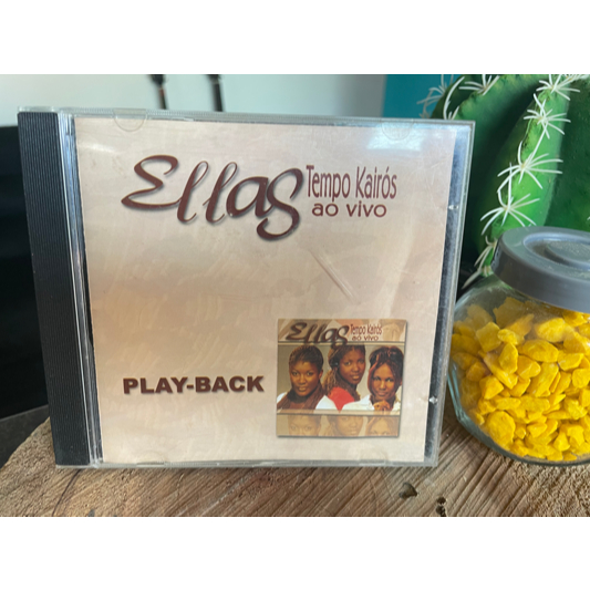 Cd Ellas - Tempo Kairós Playback Usado