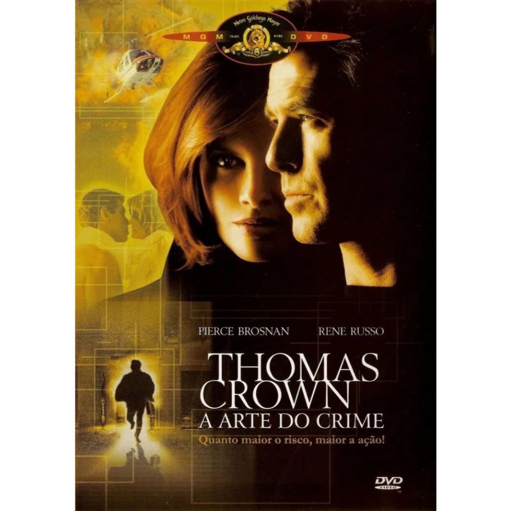 DVD Thomas Crown - A Arte do Crime (1999) - 1080p HD Por 25.99