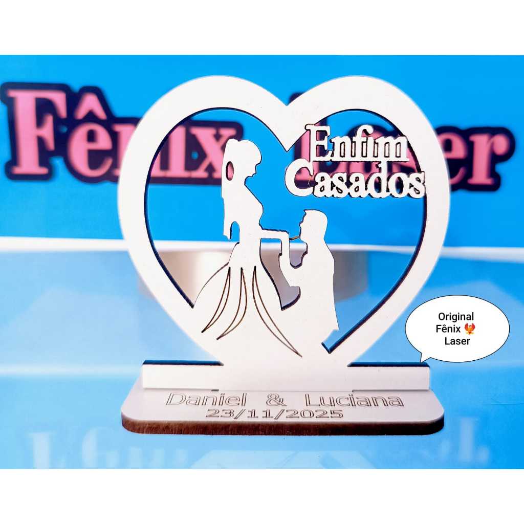 40 lembrancinhas de casamento personalizadas em Oferta na Shopee