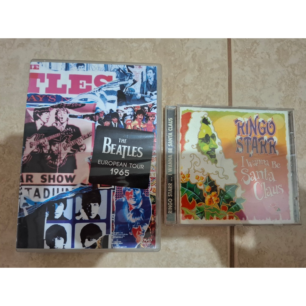 Cd Ringo Starr I Wanna Be Santa Claus + Dvd The Beatles Live European Tour 1965