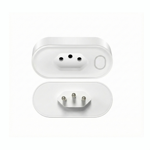 Tomada Inteligente Tnce Tuya Brasil Plug 16a Branco Alexa e Google Home