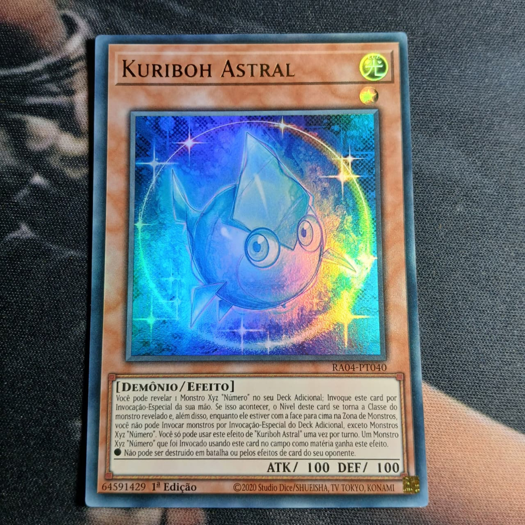 Kuriboh Astral - Ultra Raro Foil - Original - Yu-gi-oh / Yugioh