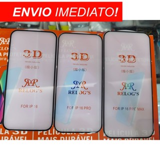 kit 5 pcs película 3D vidro iphone 17 11 12 13 14 15 16 em Oferta na Shopee