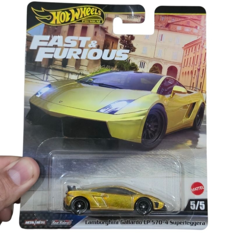 Lamborghini Gallardo LP 570-4 Superleggera Fast & Furious Hot Wheels Premium 5/5 JBM01