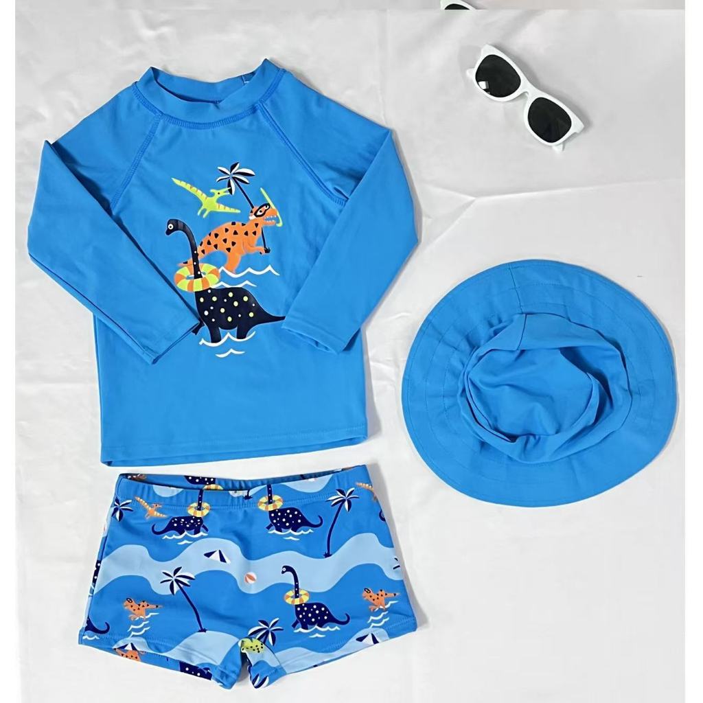 Maiô Infantil Meninas Manga Longa Bebe Com Proteção Uv 50 +