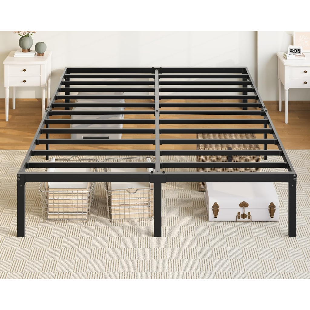 Estrado Box Metal Cama Casal - Super Forte, Fácil Montagem e Proteção Extra (Também para Solteiro)