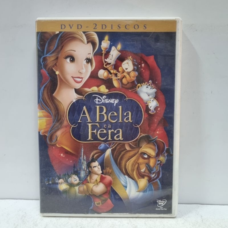 Dvd Original - A Bela e a Fera ( Apenas disco 1, Filme)
