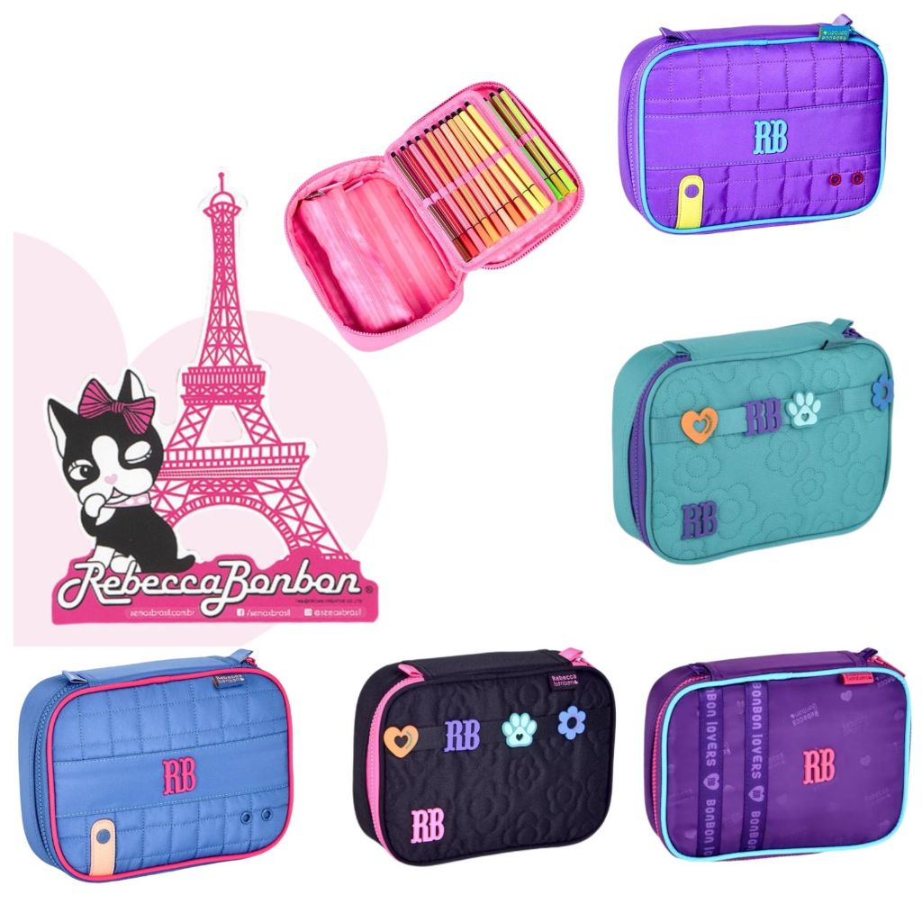 Estojo 36 Pens Crinkle com Matelassê Rb Nova Coleção 2025 em Oferta na Shopee