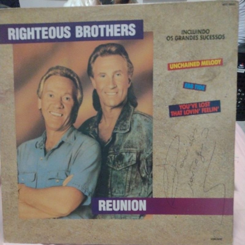 lp disco de vinil - Righteous Brothers - Reunion