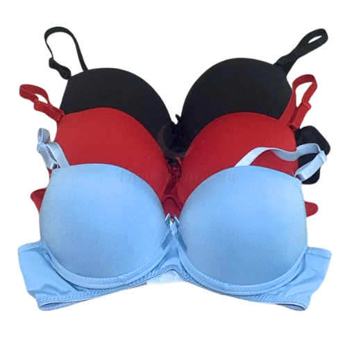 Kit 3 Soutien Com Bojo Do P ao GG Revenda Imperdível Sutiã Sutien Sutian Direto Da Fabrica