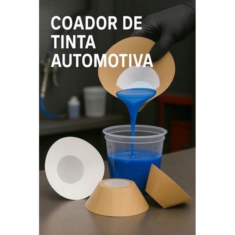 KIT Coadores Para Tinta Descartaveis C/100 Unidades