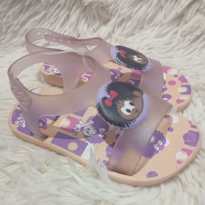 Sandália Ipanema turma da Monica gibi