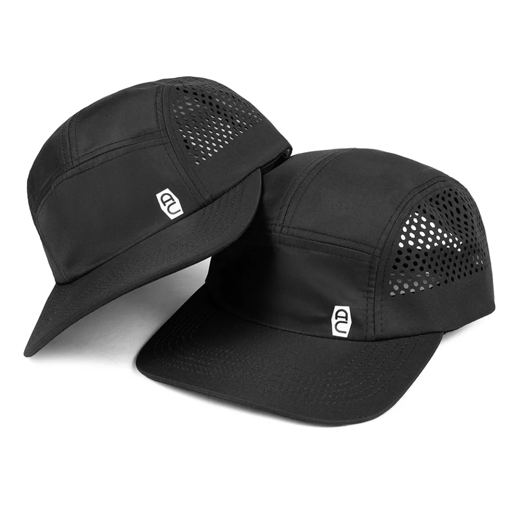 Boné Anth Co Five Panel Aba Curva Iga Furadinho Bandeirinha Original Várias Cores! - Preto em Oferta na Shopee