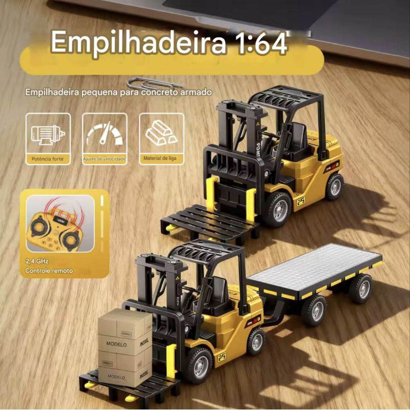 Empilhadeira Miniatura Controle Remoto - Comprar com Melhor Preço em Controles Remoto