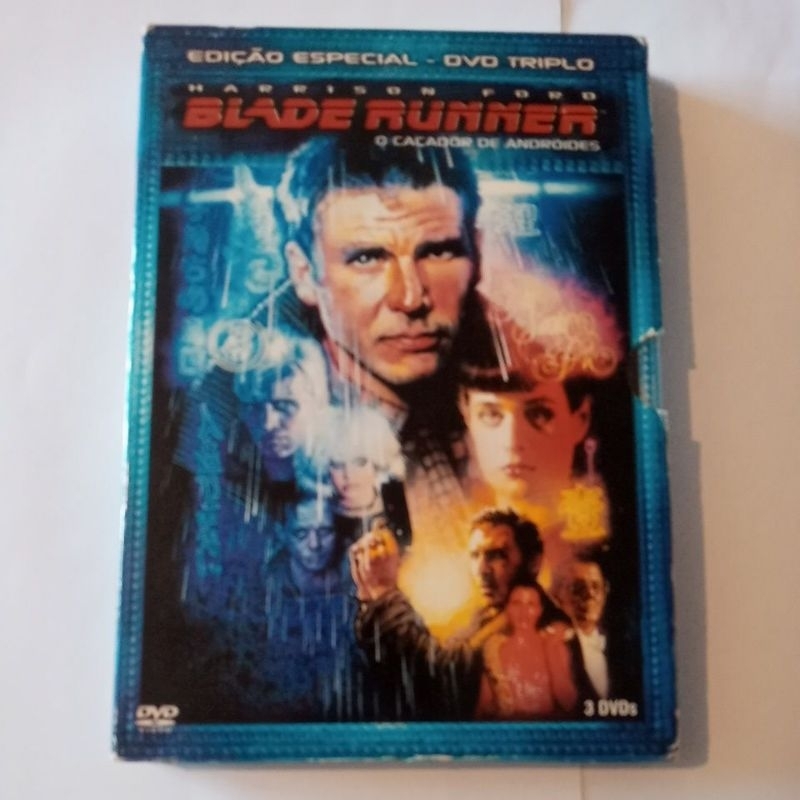 DVD BLADE RUNNER O CAÇADOR DE ANDROİDES / 3 DİSCOS
