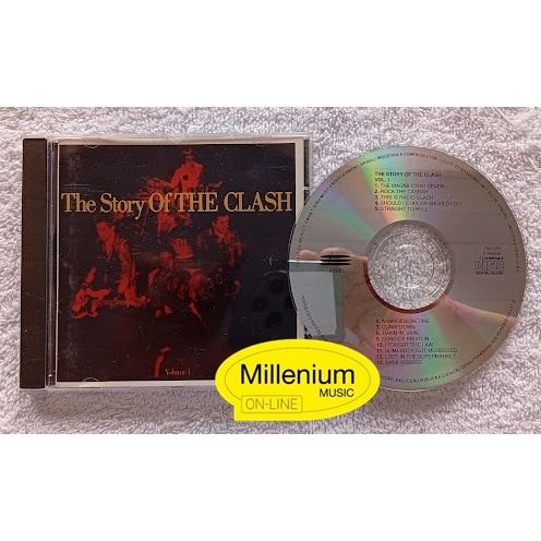 CD The Clash  The Story Of The Clash Volume 1 - 1988 Original Gravadora Colecionador Ótimo Estado