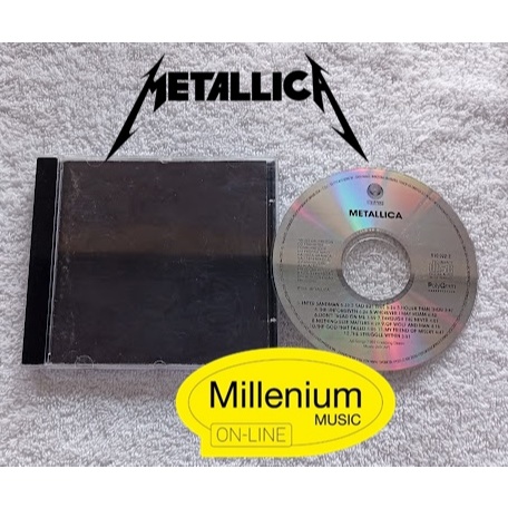 CD Metallica Metallica  The Black Album Enter Sandman The Unforgiven 1991 Original Gravadora Colecionador Ótimo Estado