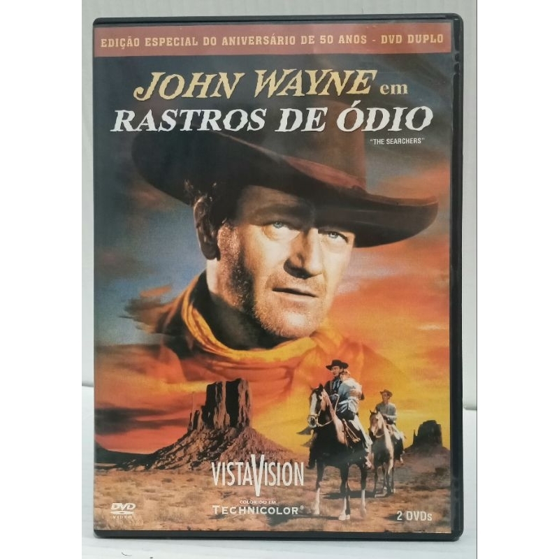 Dvd Rastros de Ódio - Edição Especial de Aniversário de 50 Anos - Dvd Duplo - Original Usado