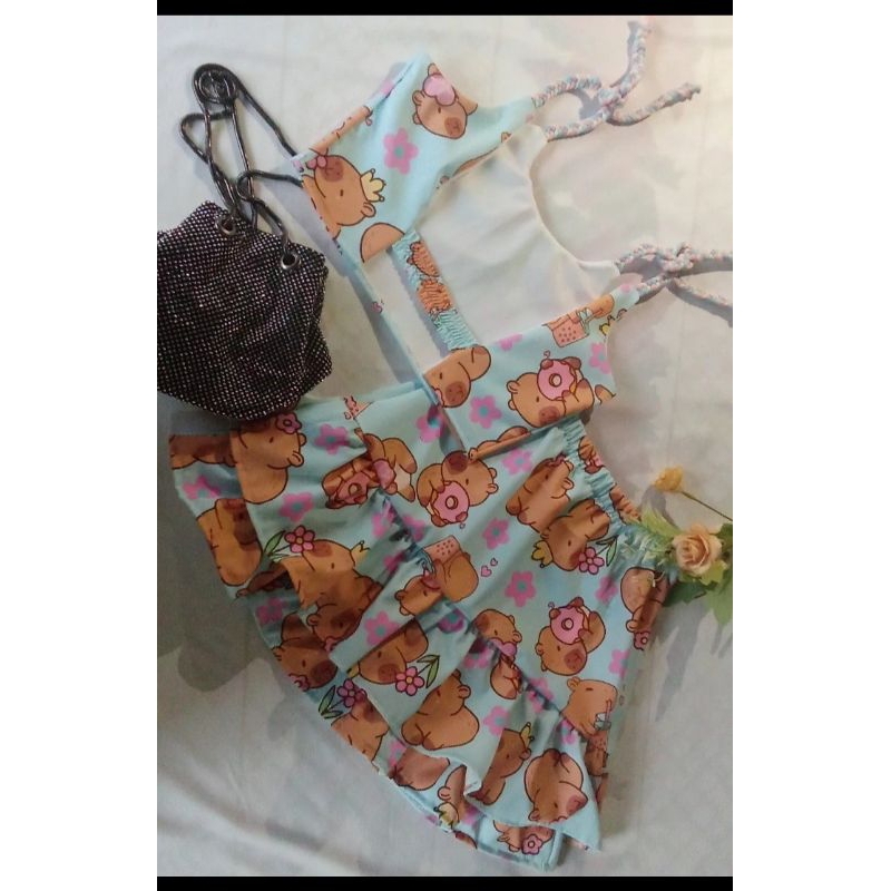 conjunto infantil menina sol em Oferta na Shopee