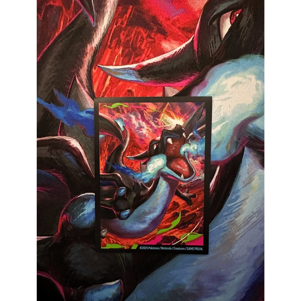 20 Sleeves Pokemon TCG Lucario Mewtwo 151 Charmander Charizard Pikachu Mega Lucario
