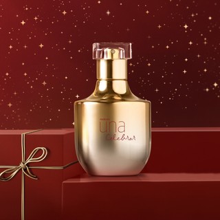 Presente Natura Una Celebrar 75ml | Deo Parfum Feminino | Elegante, Intenso e Sofisticado | Original