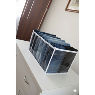 Kit com 2, 5 ou 10 Colmeia Organizadora GG 40x20x25 | Para Calças, Blusas, Toalhas e Roupas de Cama em Oferta na Shopee