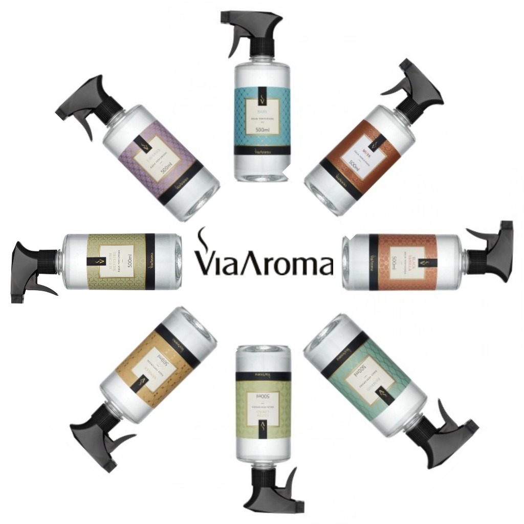 Água Perfumada Via Aroma 500ML - Clássica em Oferta na Shopee