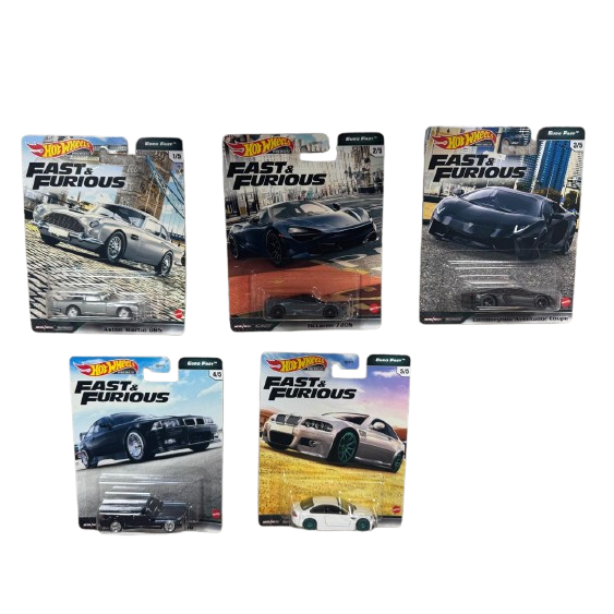 SET PREMIUM HOT WHEELS FAST& FURIOUS EURO FAST