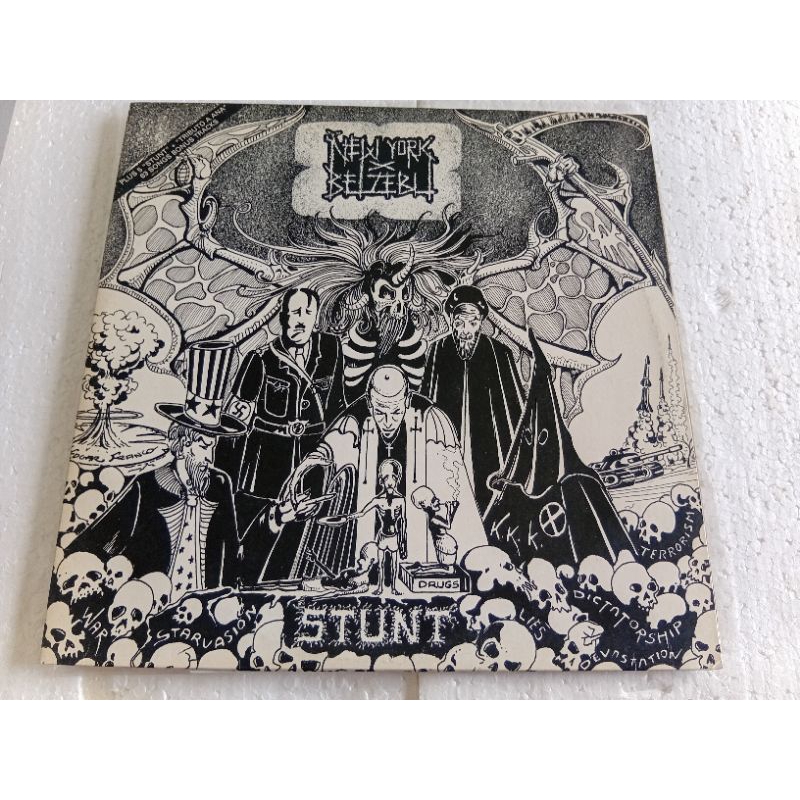 LP new york against Belzebu stunt tributo a Ana perfeito estado vinil e capa vinil vermelho