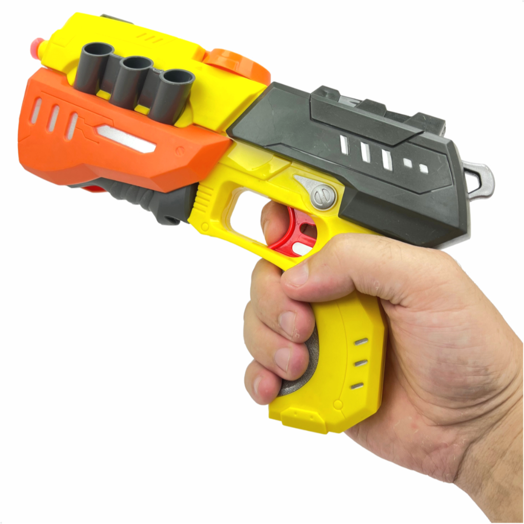 Lançador de Projéteis Nerf Dardos Ventosa Arma de Plástico Pistola Brinquedo para Crianças Diversão