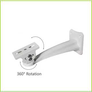 Suporte de Parede para Câmera e Projetor com Giro 360° Articulado Ajustável em Metal Reforçado