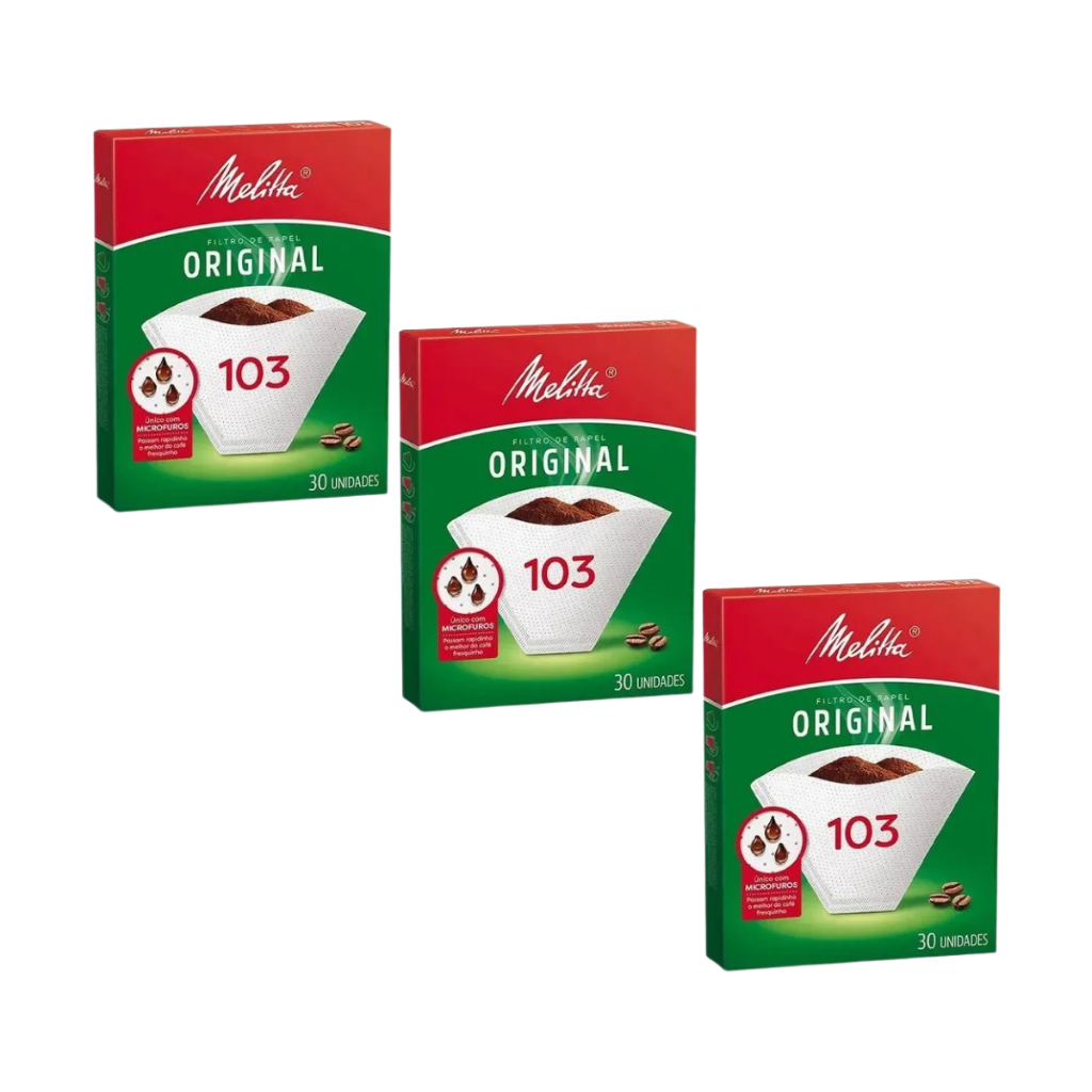 Filtro Papel Melitta 103 Para Cafe Melitta 103