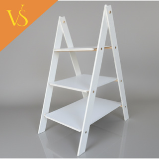 Escadinha Escada Para Mesa Lembrancinhas Doces Decoração De Mesa MDF Branco em Oferta na Shopee