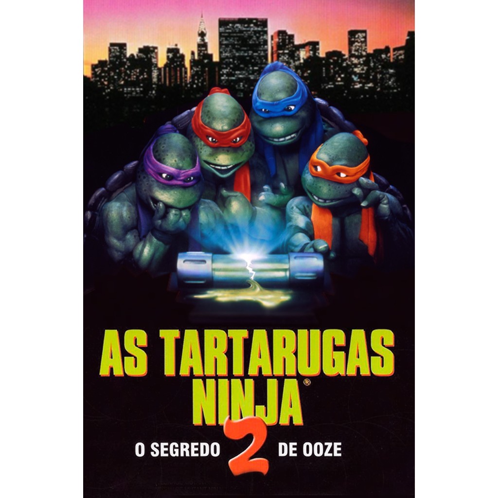 DVD As Tartarugas Ninja 2: O Segredo do Ooze – 1991 – (Trial Áudio/Dublado) – 1080p HD por 24.99
